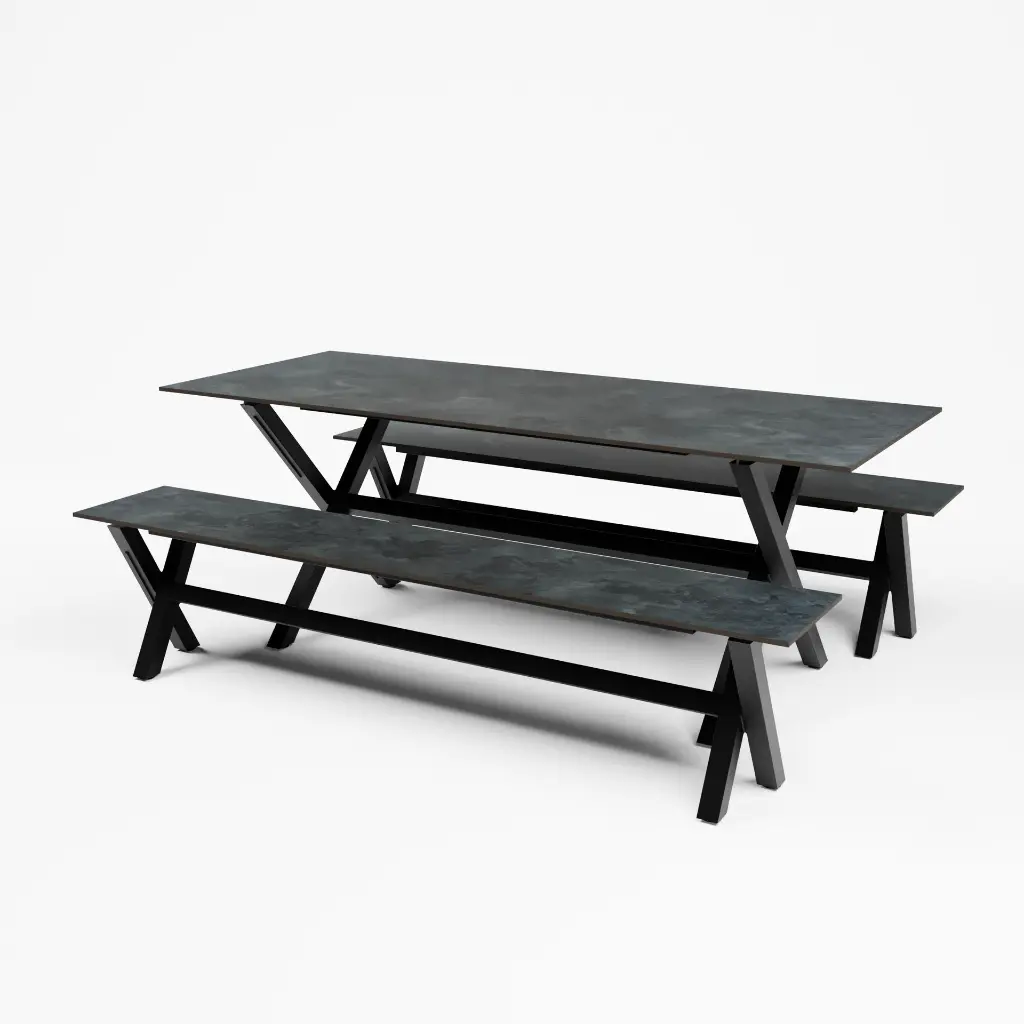 X-FRAME-DINNERBENCH_BLACK_200x80_LHC12.MASLAT-italian-stone_Mid-view.webp