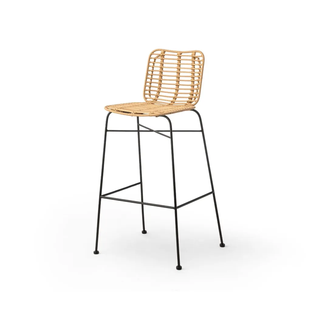 Palm Barstoel - Rotan beige.webp