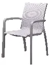 49021289 Fauteuil Sunset gris toile grise 3-4 face.webp