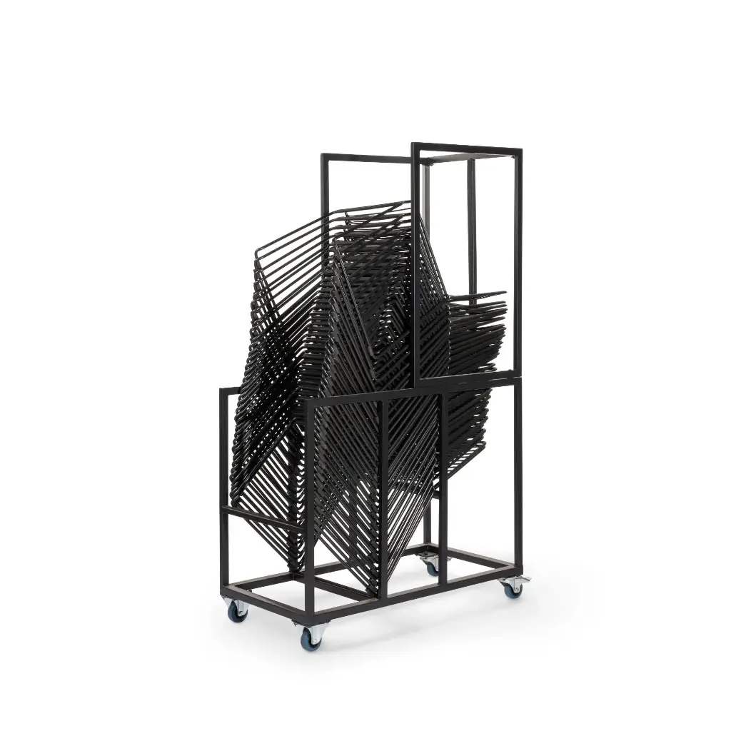 [FF KSWC40.STBLA] Transportkar Wire stoel 40st