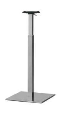 Inox onderstel H73-115,5 (vast)