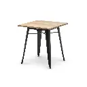 Tolix style tafel 70x70cm H75