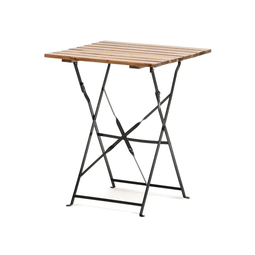 Bistro klaptafel 60x60cm (plooibaar)