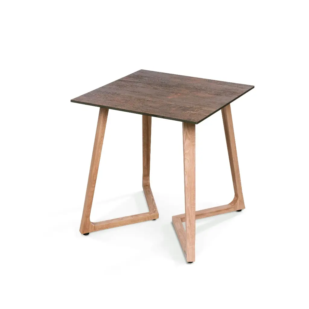 Wings dinner tafel 70x70cm (vast)