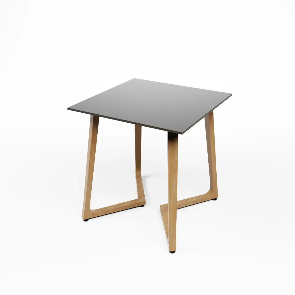 Wings dinner tafel 80x80cm (vast)