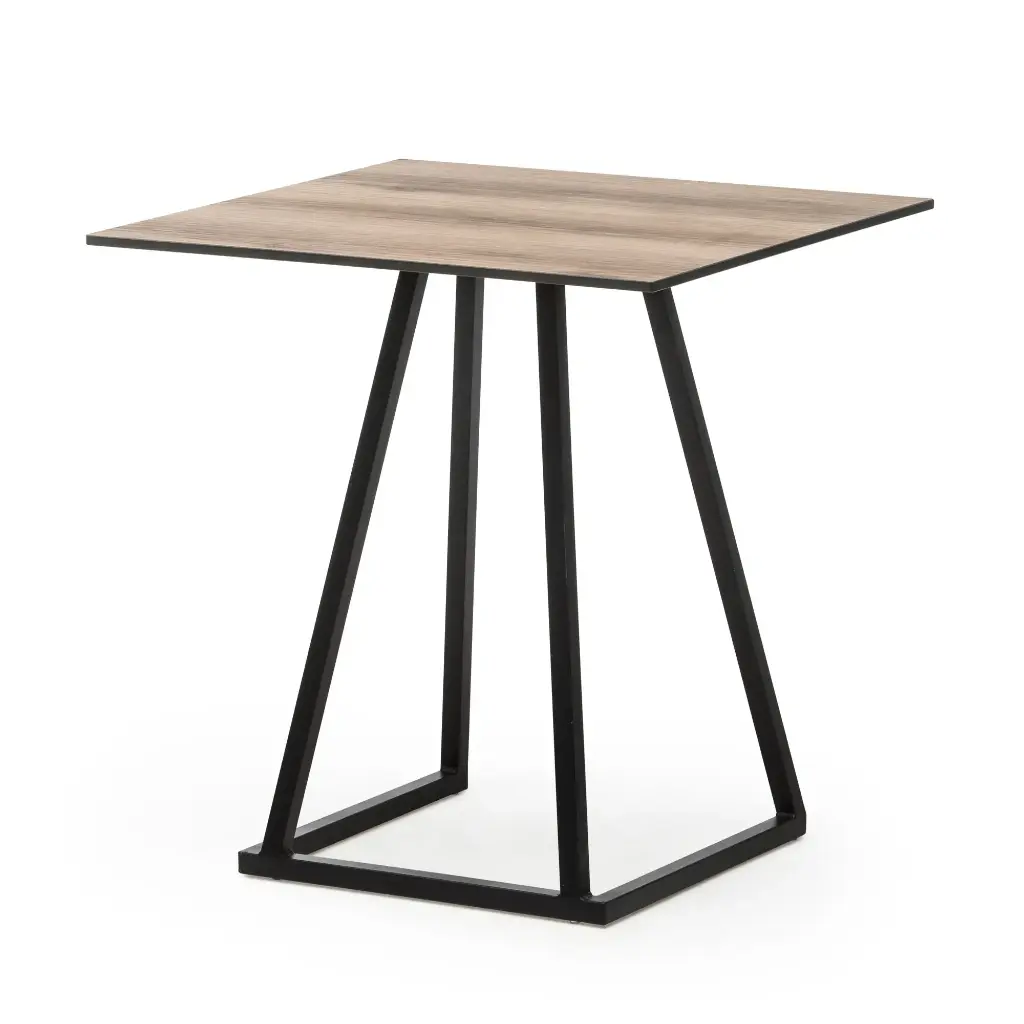 Linea dinner tafel 70x70cm (vast)