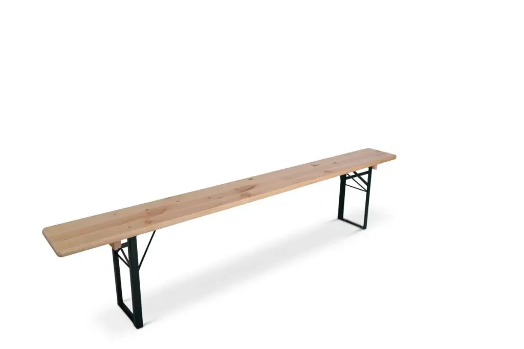 Brouwerijbank 220x27cm (plooibaar)