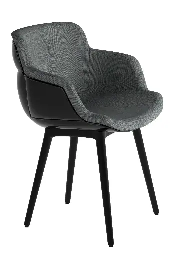 [GA 391/I BP] Choppy sleek BP armstoel