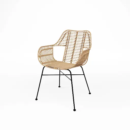 [FF SPAA.PE BEI] Palm armstoel