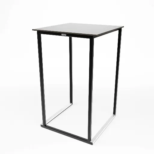 [FF TKUS.ALBLA7070] Kubo smart alu statafel 70x70cm