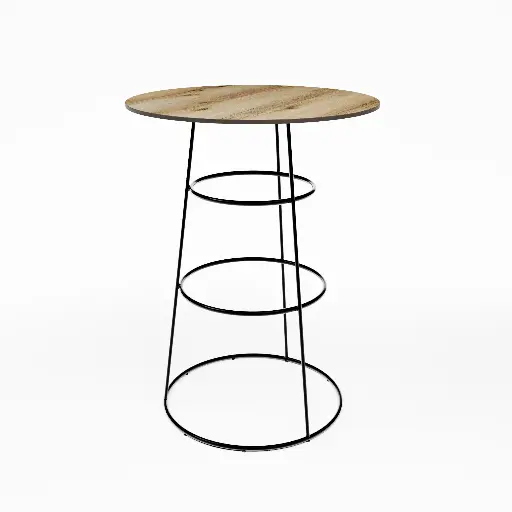 [FF TALP.STBLA80 LHC12.] Alice party tafel o80cm H110cm