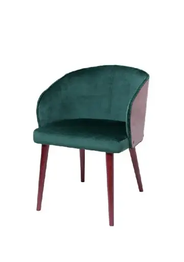 [BBB Marseille2wood] Marseille 2 round wood armstoel